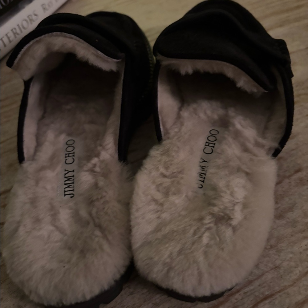 Jimmy Choo Lamb Fur